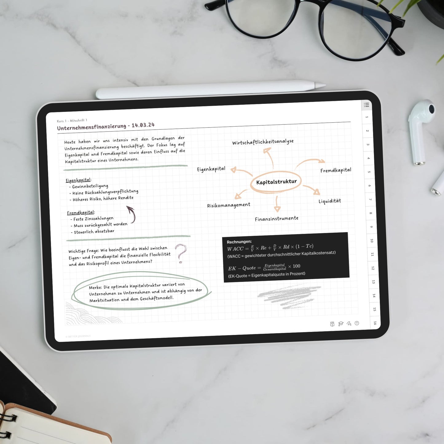 Digitale Mitschriften für Uni und Schule