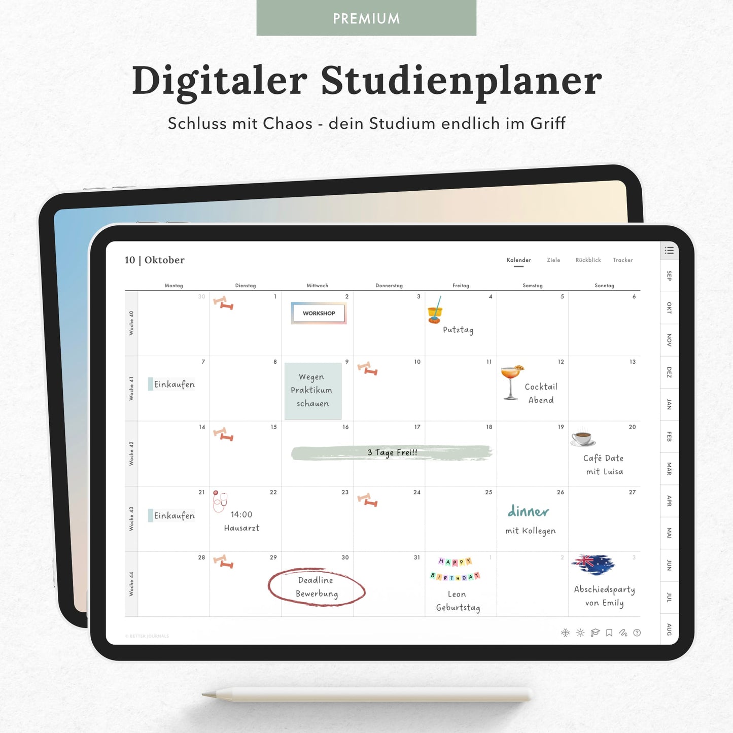 Digitaler Studienplaner 2025/2026