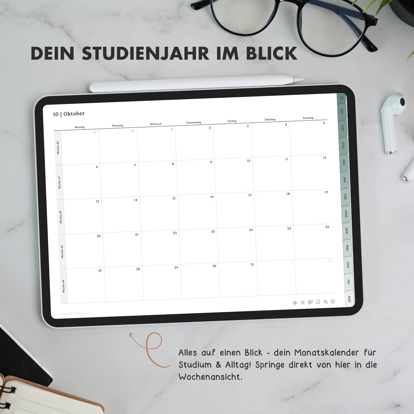 Digitaler Studienplaner 25/26 Lite