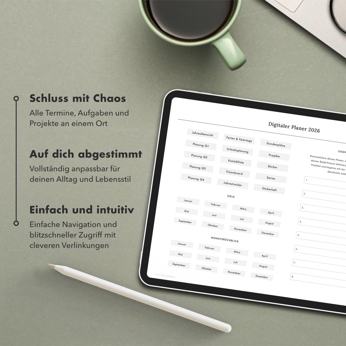 Digitaler Planer 2026